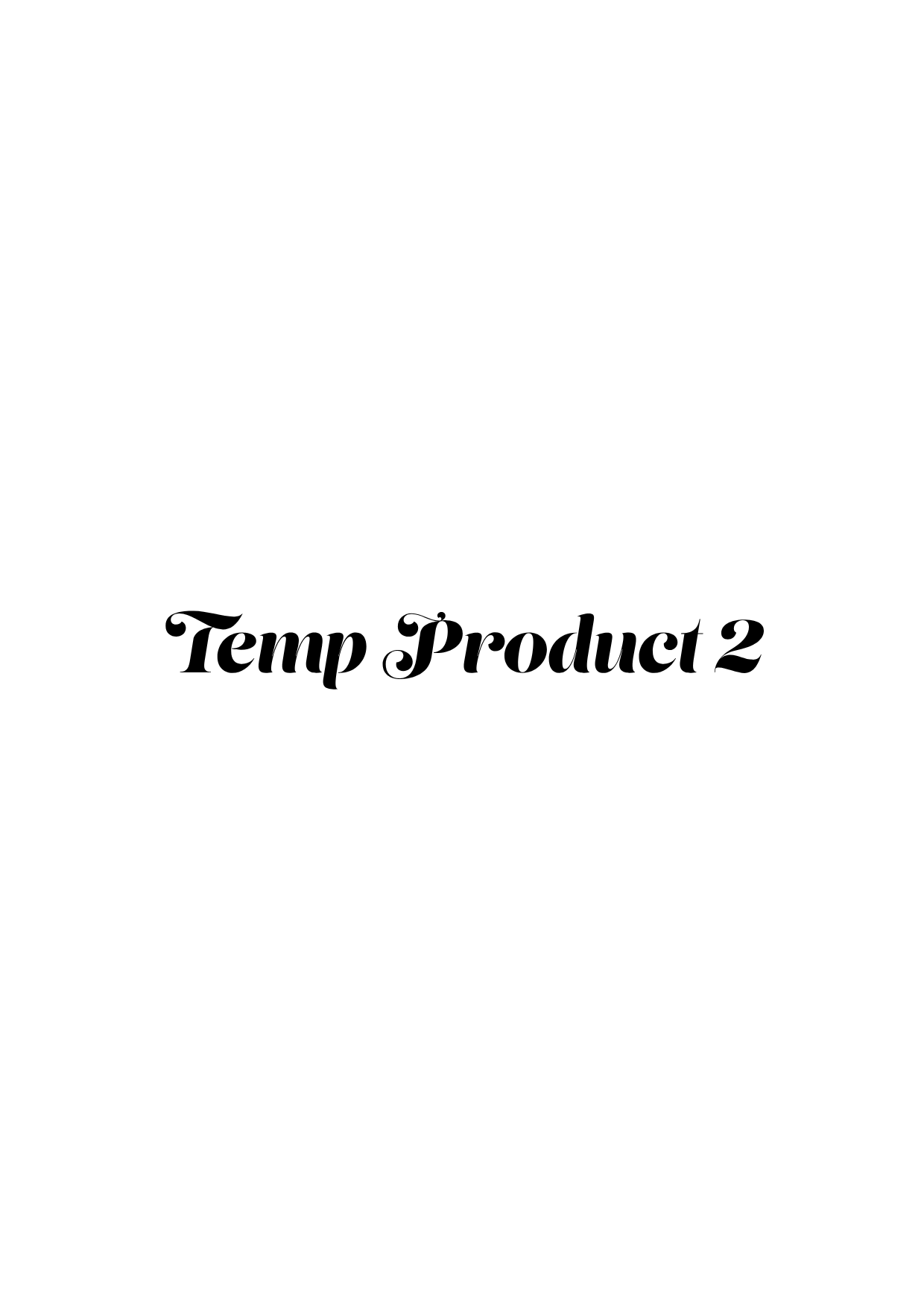 Temp Product 2